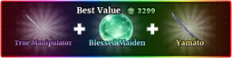 True Manipulator + Blessed Maiden + Yamato